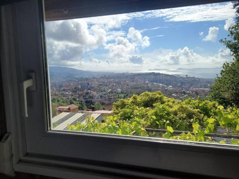 Acogedora Casa Con Vistas Panoramicas De Vigo Villa Exterior photo
